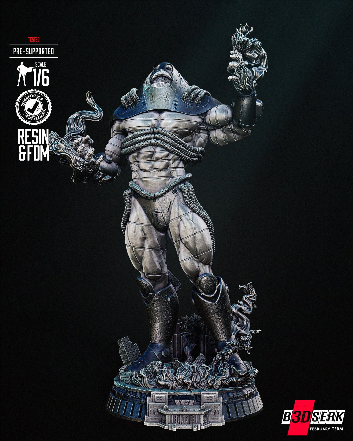 Antimonitor Figure by B3DSERK