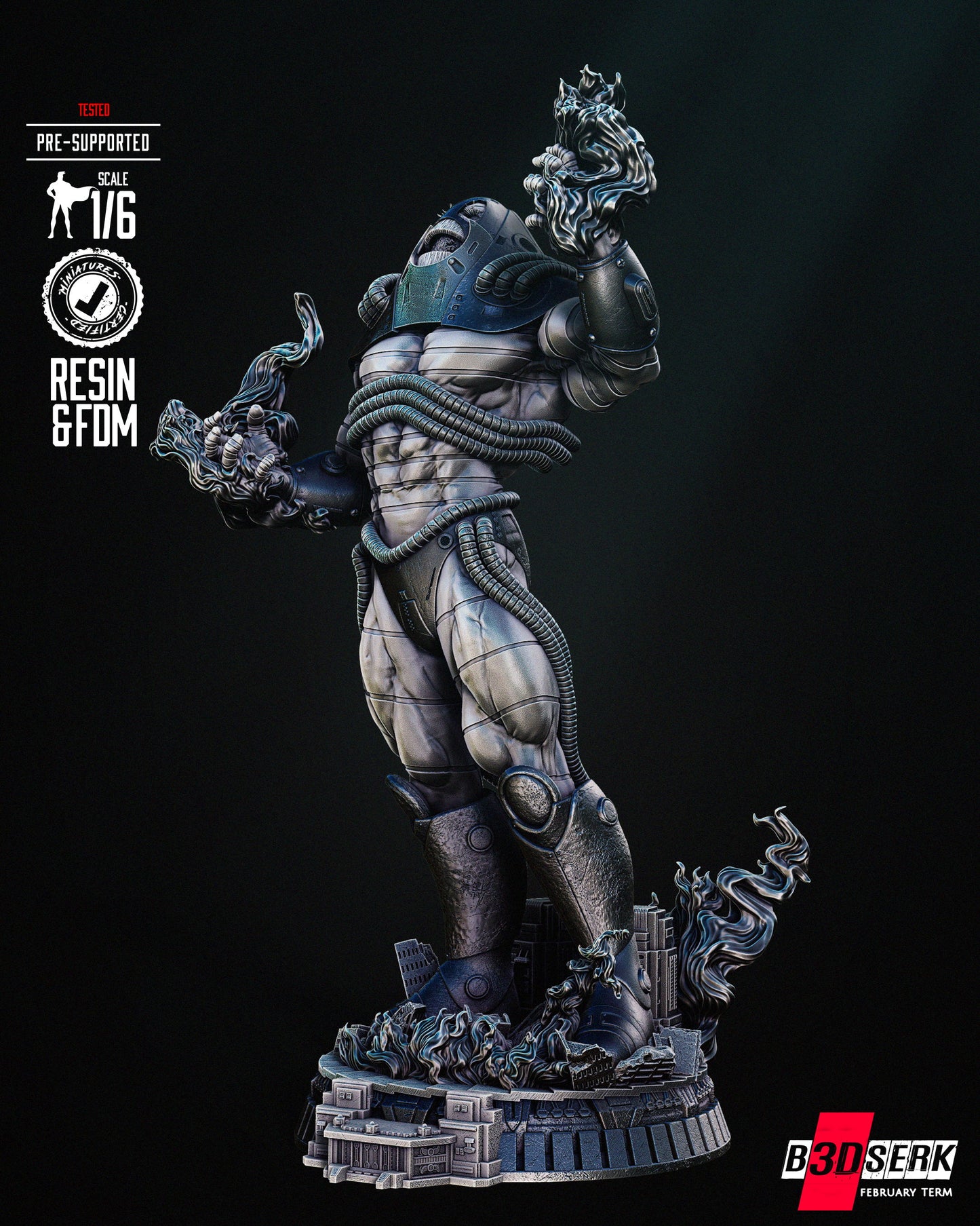 Antimonitor Figure by B3DSERK