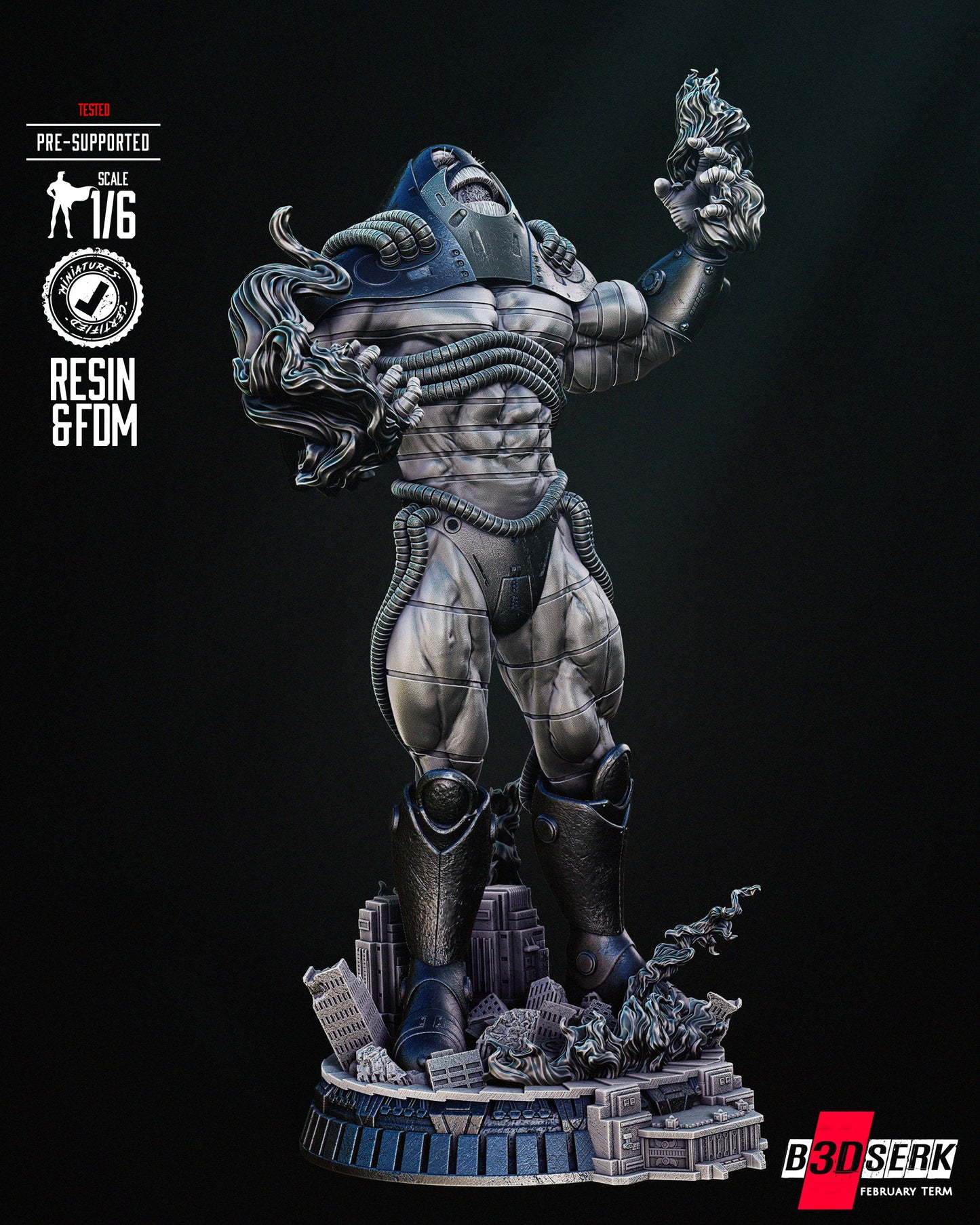 Antimonitor Figure by B3DSERK