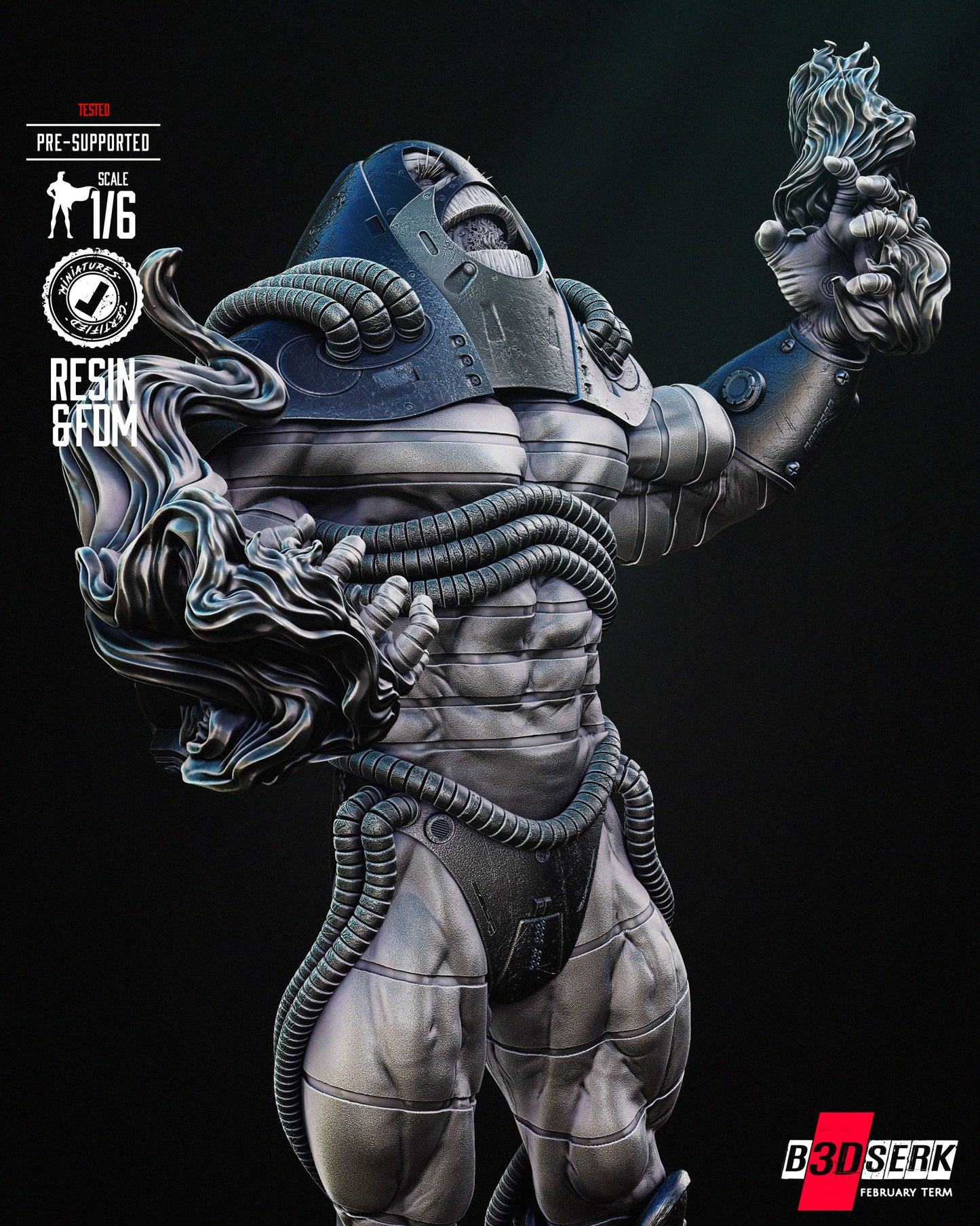 Antimonitor Figure by B3DSERK