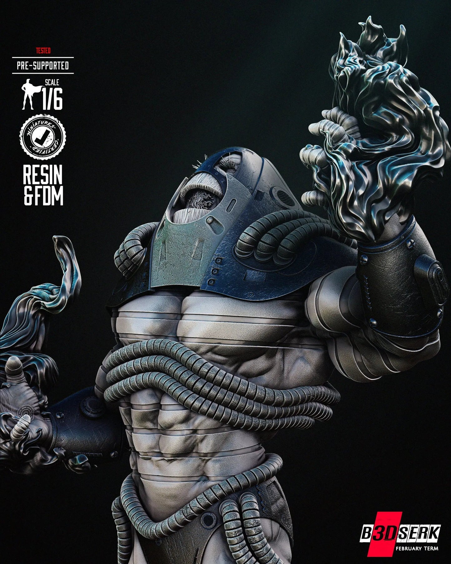 Antimonitor Figure by B3DSERK 3DHeroFigure