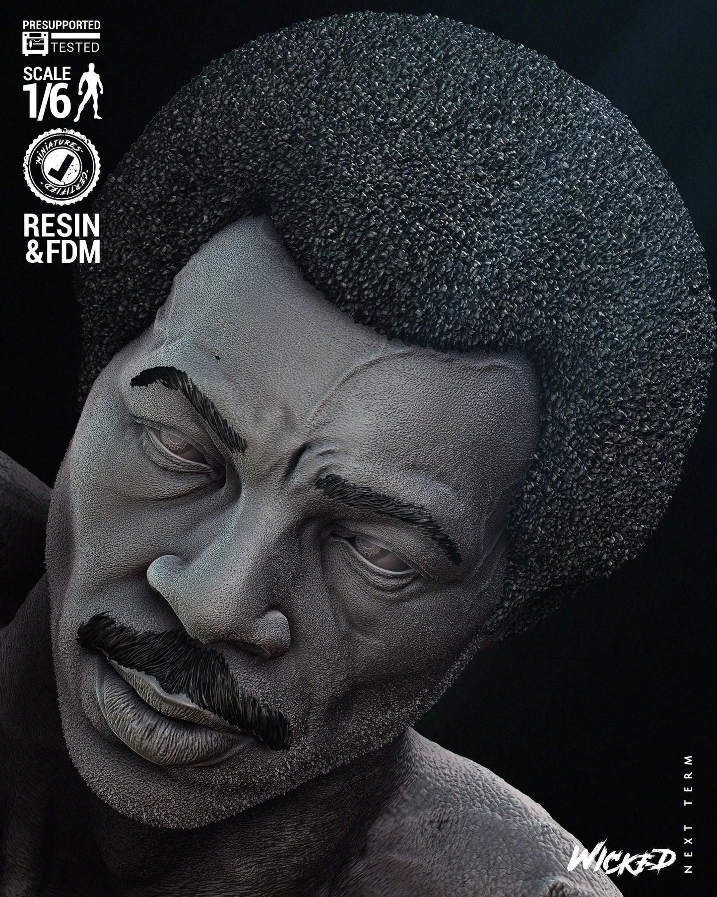 Apollo Creed Figure by Wicked 3DHeroFigure