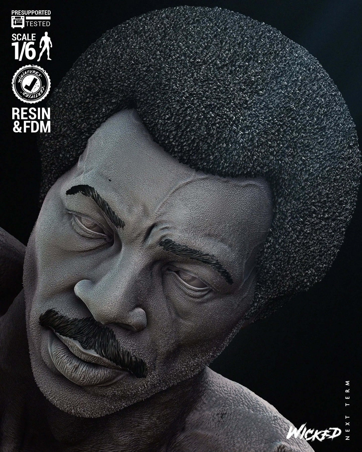 Apollo Creed Figure by Wicked 3DHeroFigure