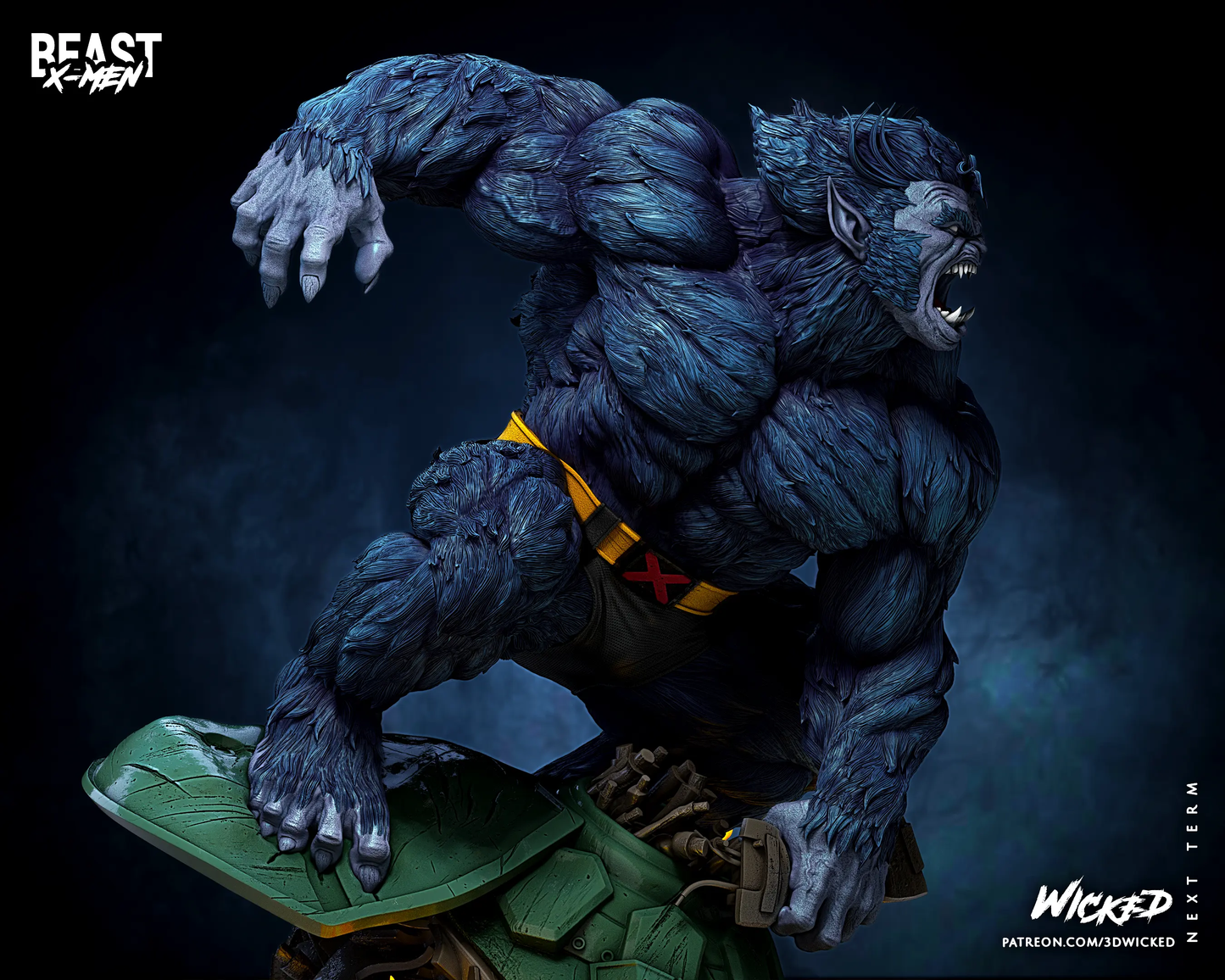Beast Figure by Wicked 3DHeroFigure