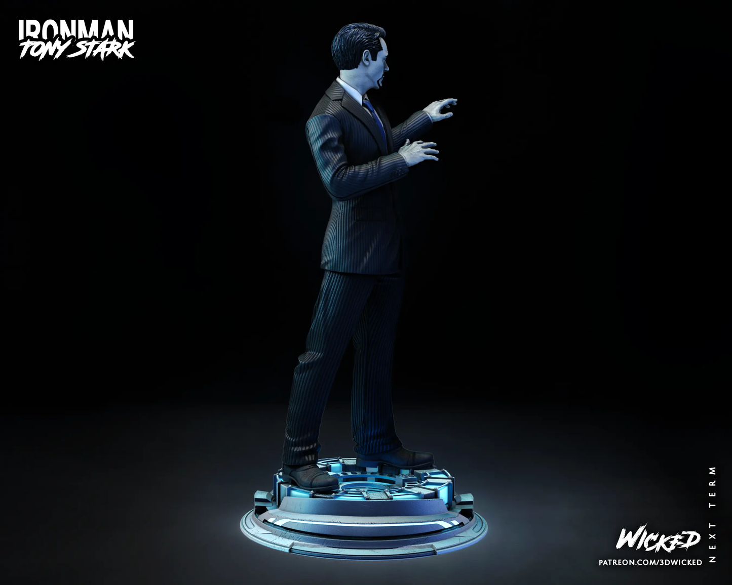 Tony Stark Figure by Wicked 3DHeroFigure