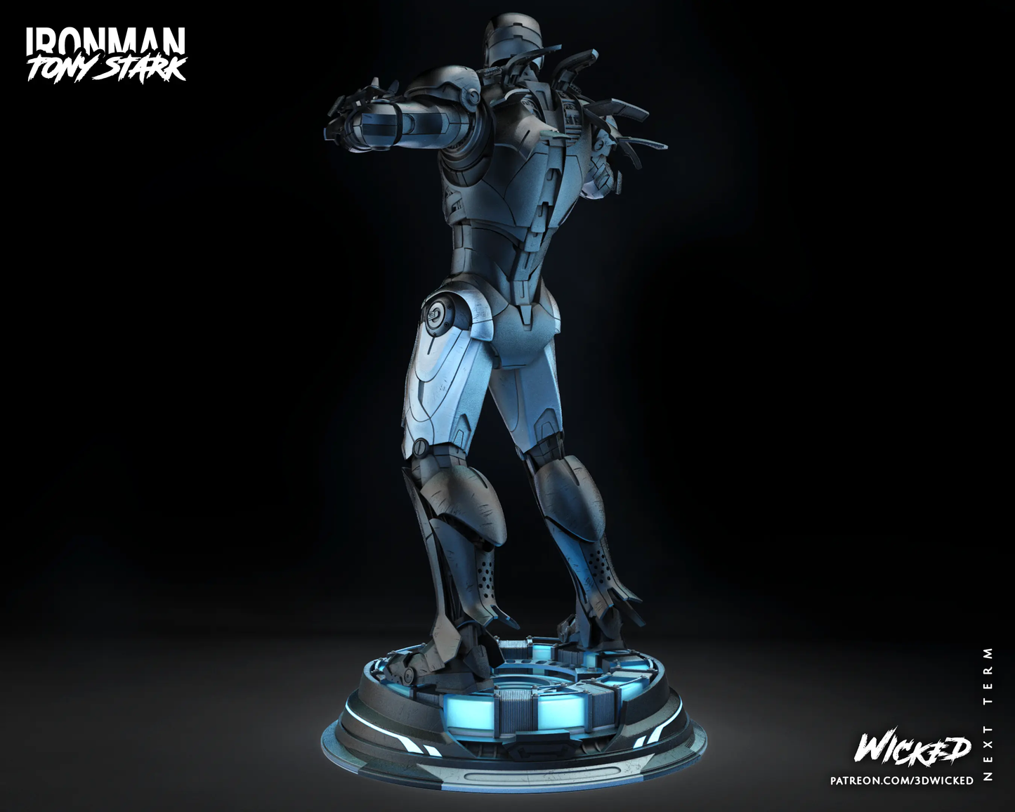 Ironman Figure by Wicked 3DHeroFigure