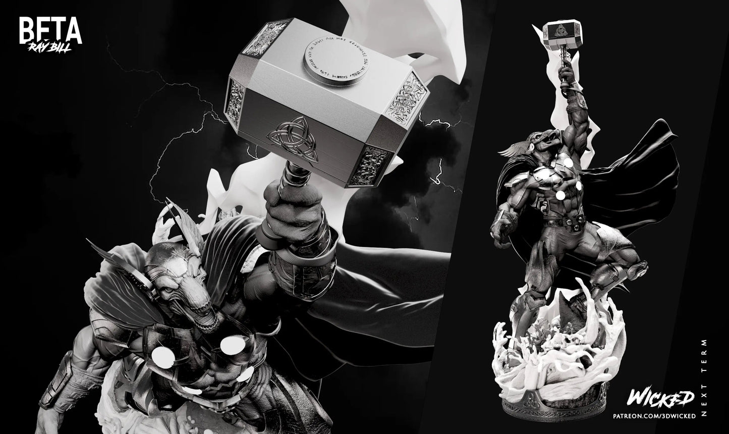 Beta Ray Bill Figure by Wicked 3DHeroFigure