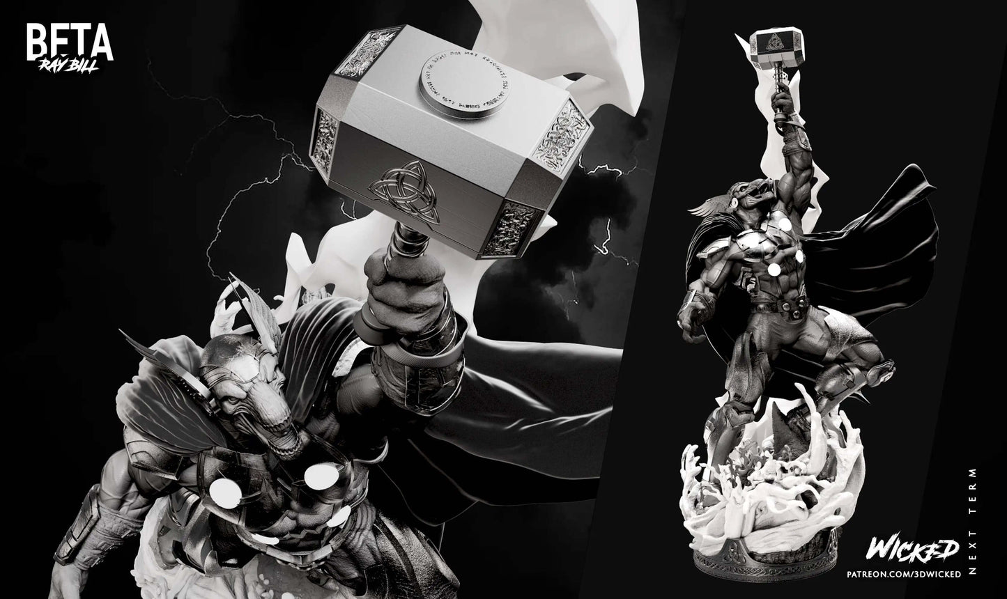 Beta Ray Bill Figure by Wicked 3DHeroFigure