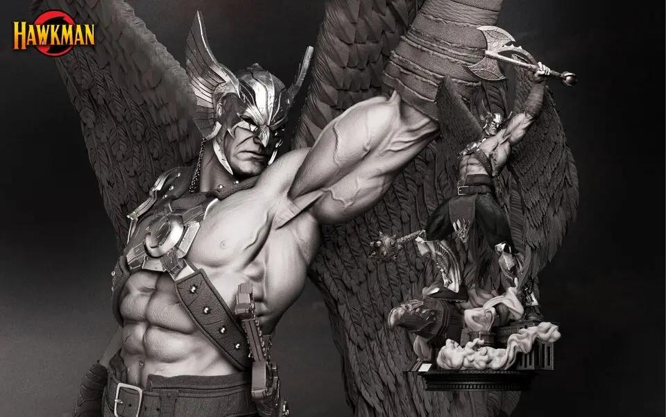 Hawkman Figure by B3DSERK 3DHeroFigure