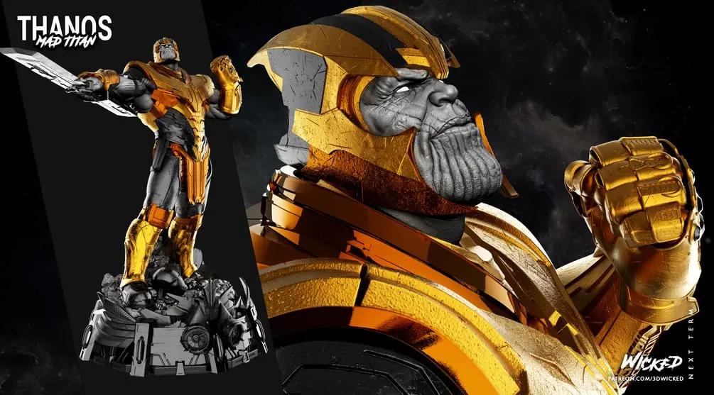 Thanos Figure by Wicked 3DHeroFigure
