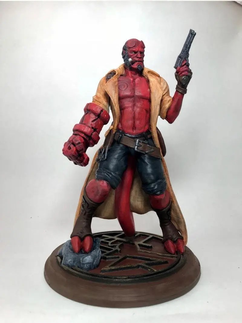 Hellboy Figure 3DHeroFigure