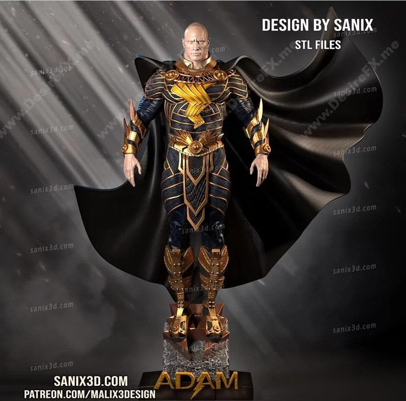 Figura de Black Adam de Sanix