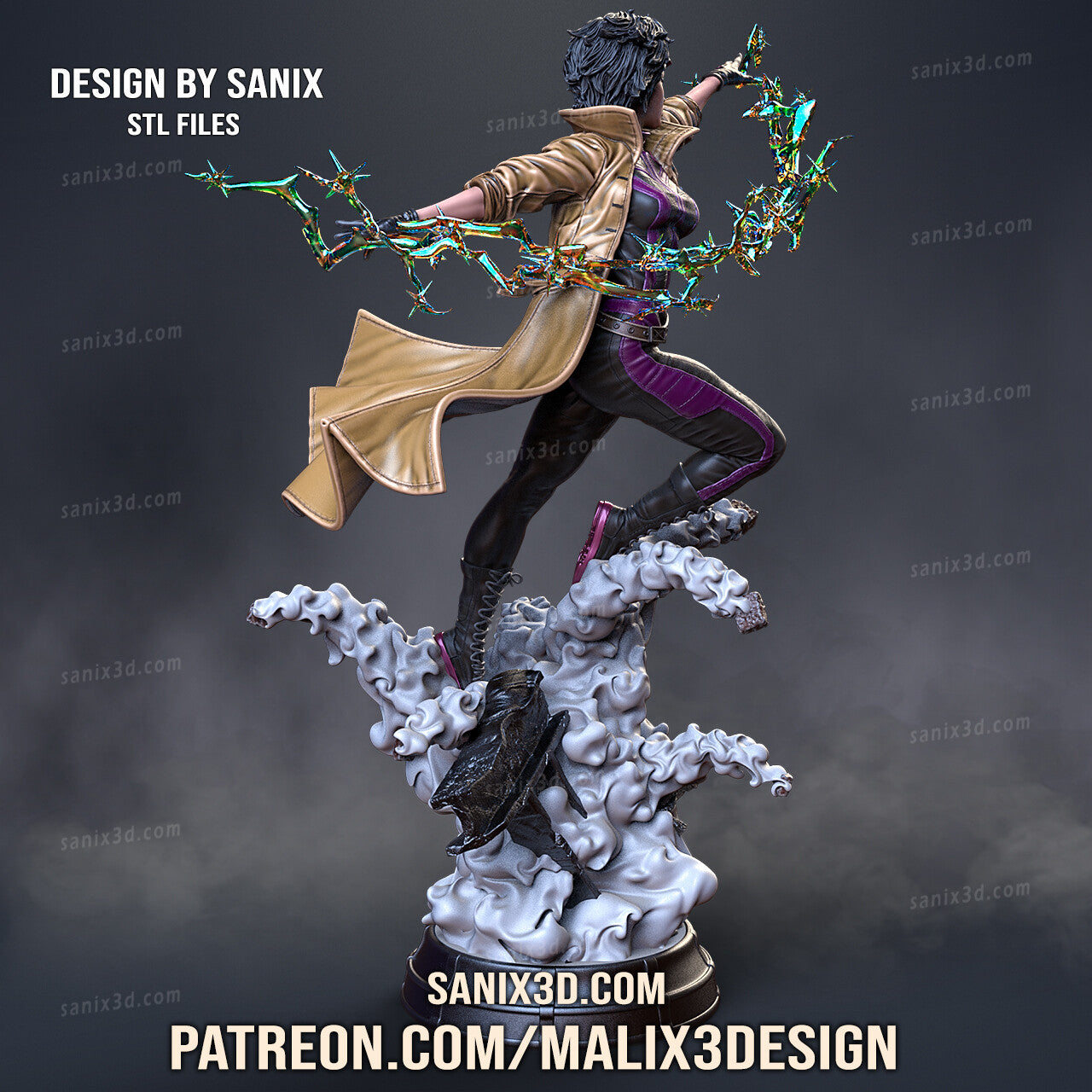 Jubilee Figure by Sanix – High Quality 3D Collectible Statue 3DHeroFigure