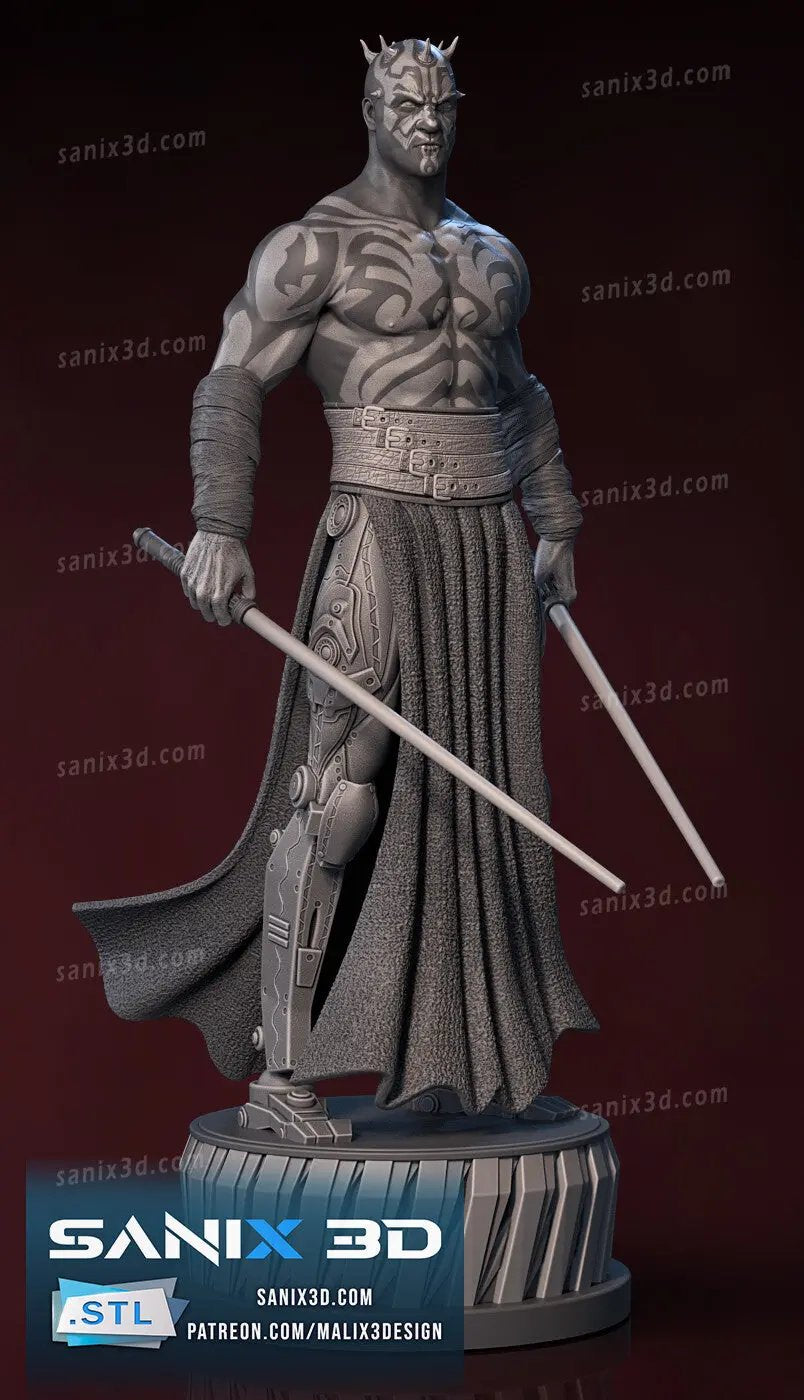 Darth Maul Figure by Sanix 3DHeroFigure