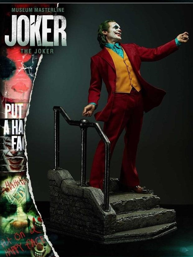 Joker Joaquin Phoenix Figure – High Quality 3D Collectible Statue 3DHeroFigure