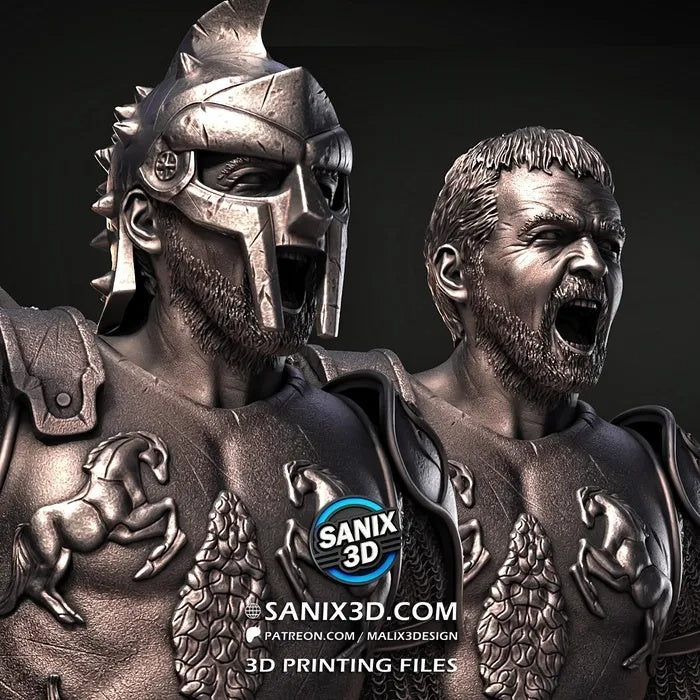 Gladiator Figure by Sanix – High Quality 3D Collectible Statue 3DHeroFigure
