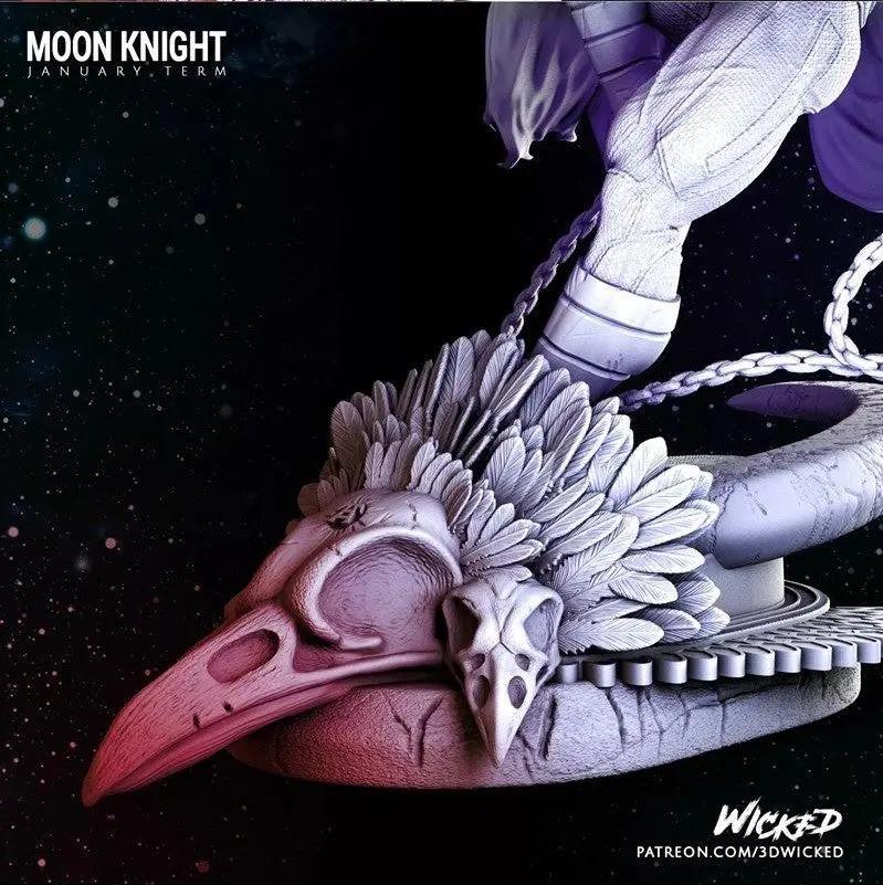 Moon Knight Figure by Wicked 3DHeroFigure