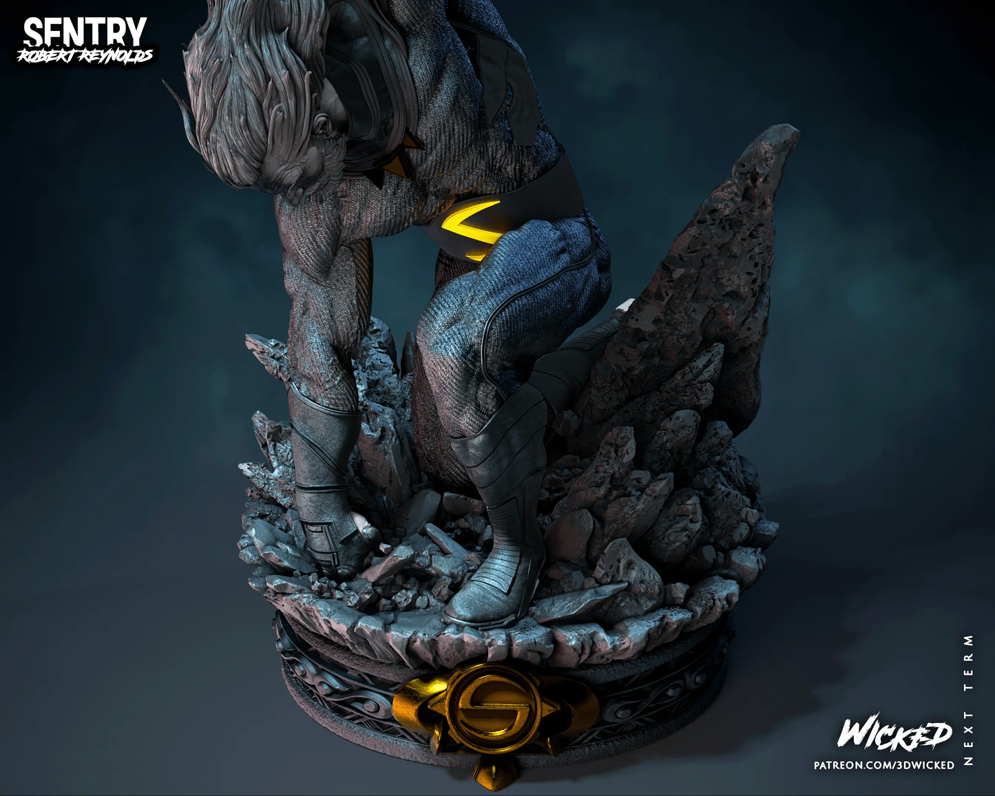 Sentry Figure by Wicked 3DHeroFigure