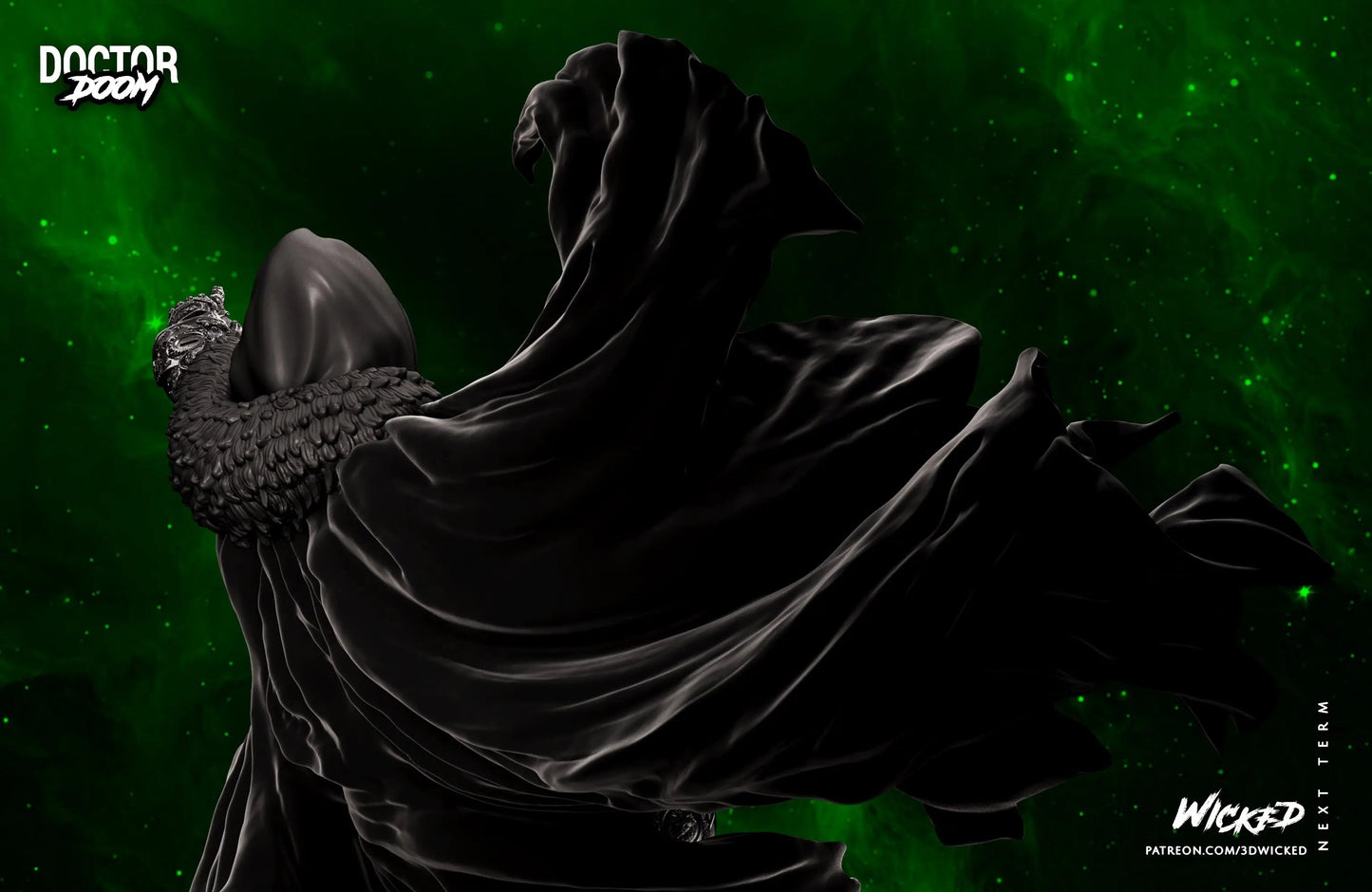 Dr. Doom Figure by Wicked 3DHeroFigure