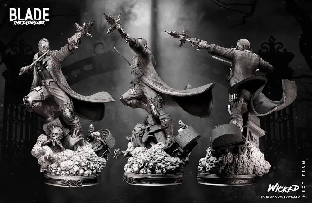 Blade Figure by Wicked 3DHeroFigure