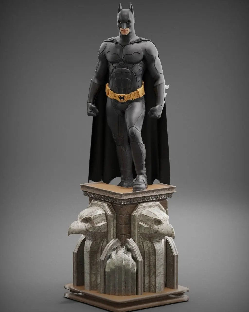 Batman Begins Figure 3DHeroFigure