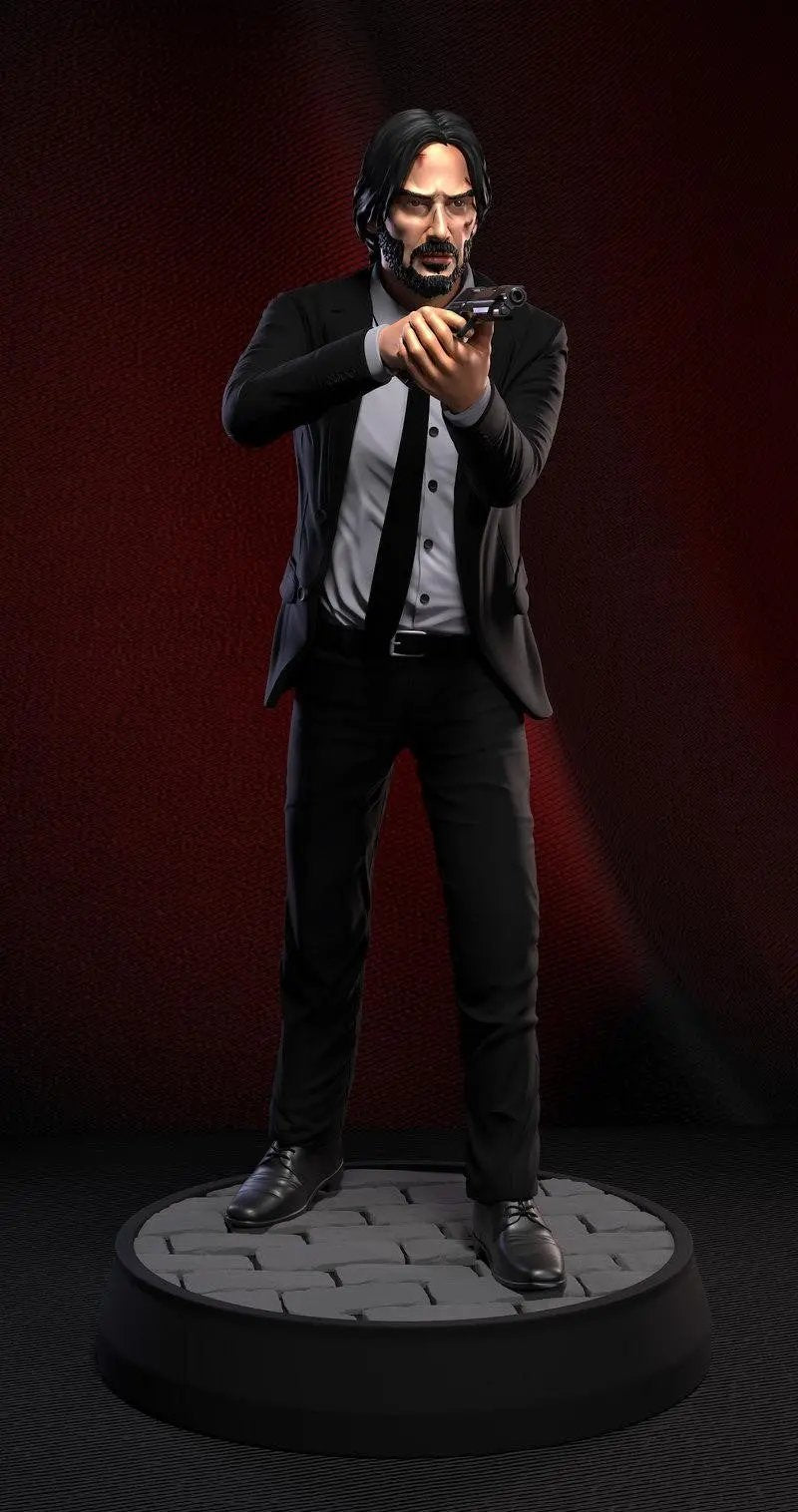 John Wick Figure 3DHeroFigure