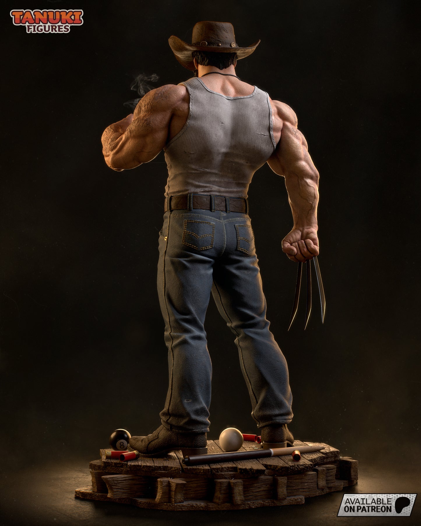 Logan Figure by Tanuki Figures – High Quality 3D Collectible Statue 3DHeroFigure