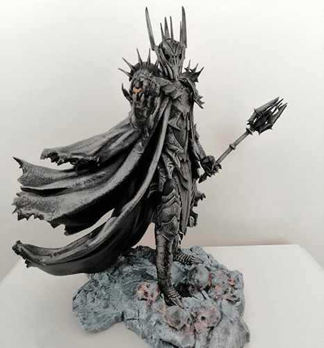Sauron Figure – High Quality 3D Collectible Statue 3DHeroFigure