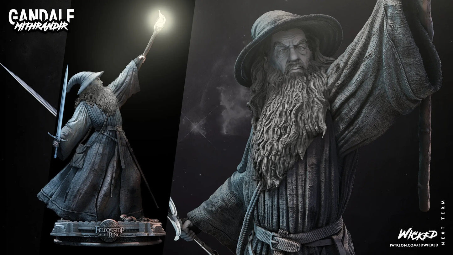 Gandalf Figure by Wicked 3DHeroFigure