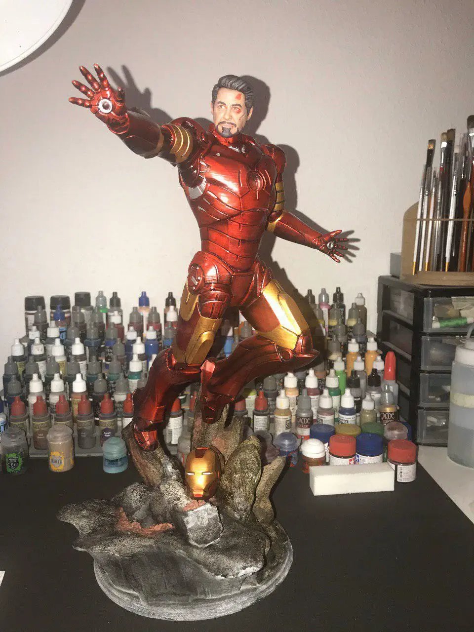 Ironman Tony Stark Figure 3DHeroFigure