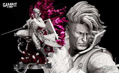 Gambit Figure by Wicked – High Quality 3D Collectible Statue 3DHeroFigure