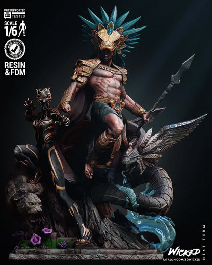 Black Panther Namor Diorama Figure by Wicked 3DHeroFigure