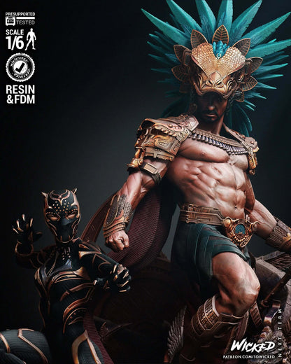 Black Panther Namor Diorama Figure by Wicked 3DHeroFigure