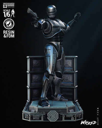 Robocop Figure by Wicked – High Quality 3D Collectible Statue 3DHeroFigure