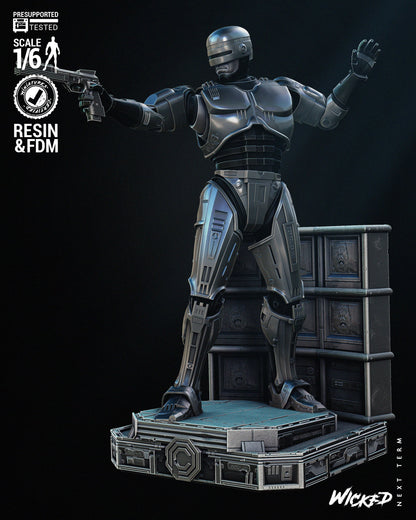 Robocop Figure by Wicked – High Quality 3D Collectible Statue 3DHeroFigure