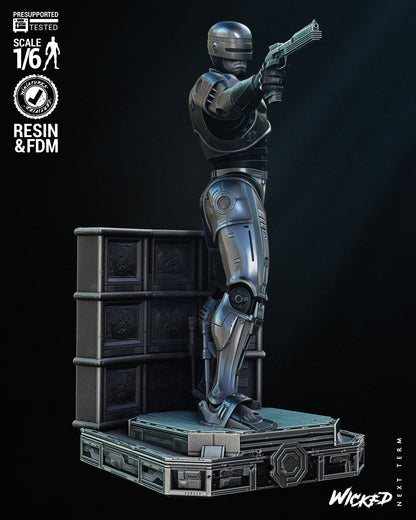 Robocop Figure by Wicked – High Quality 3D Collectible Statue 3DHeroFigure
