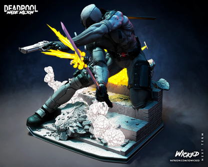 Deadpool Figure by Wicked 3DHeroFigure