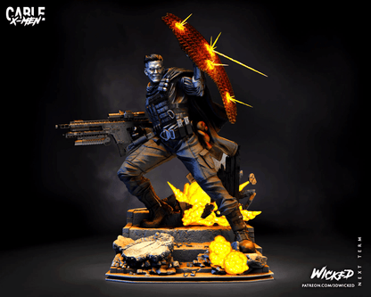 Cable Figure by Wicked 3DHeroFigure