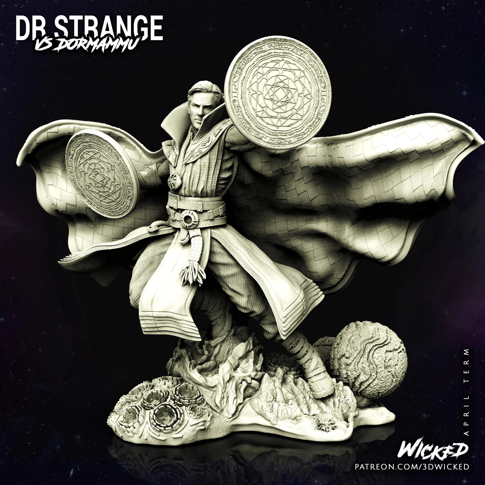 Dr. Strange Figure by Wicked 3DHeroFigure