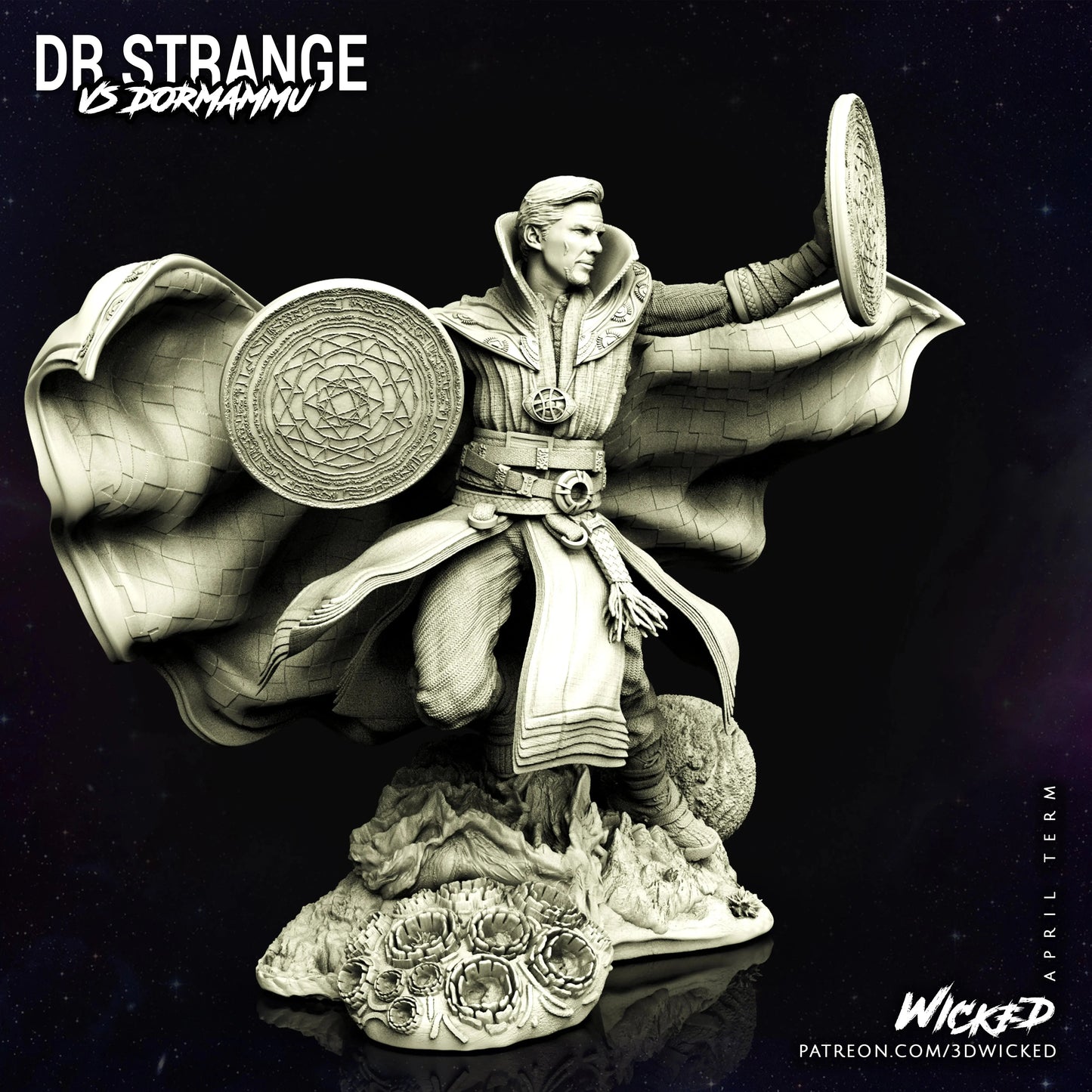 Dr. Strange Figure by Wicked 3DHeroFigure