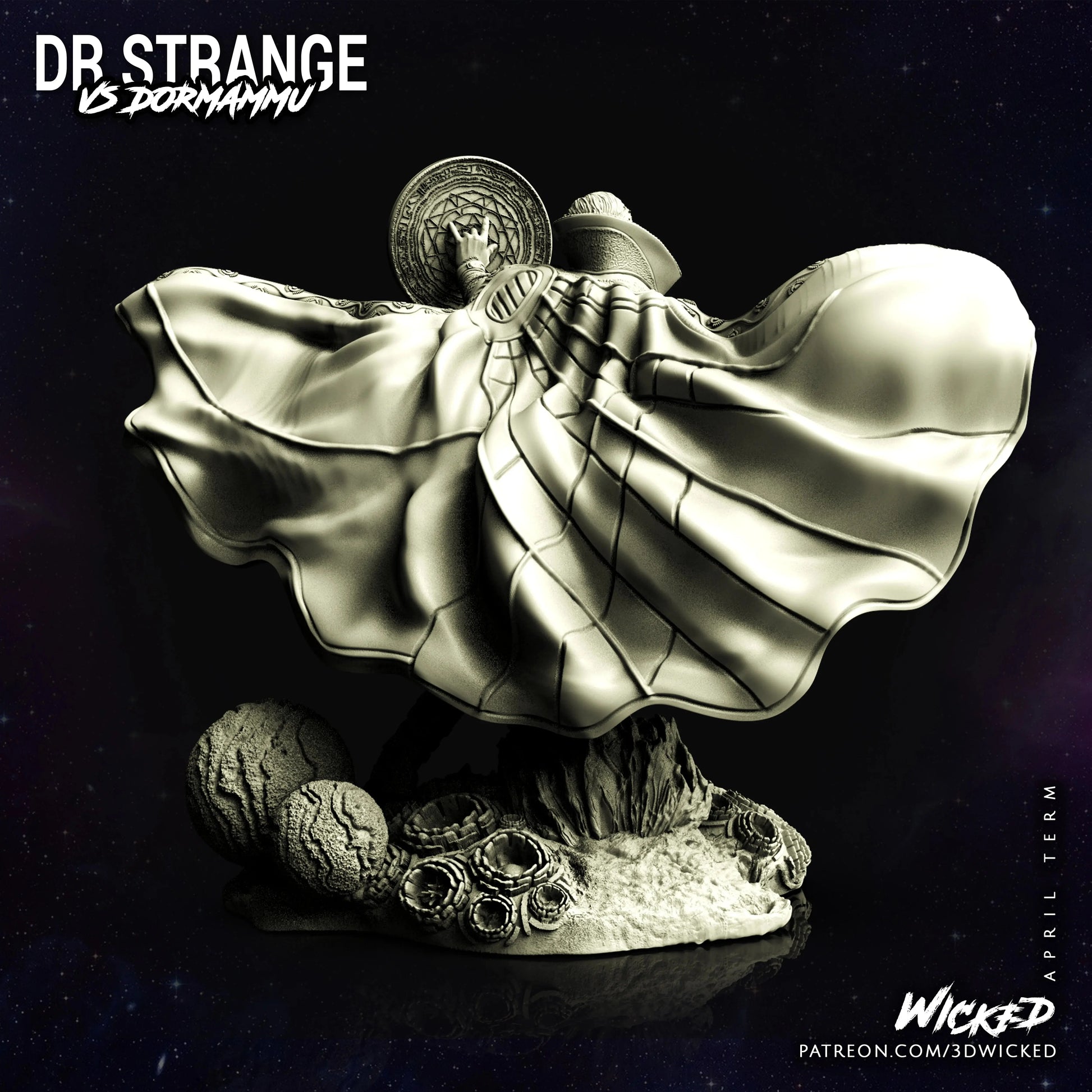 Dr. Strange Figure by Wicked 3DHeroFigure
