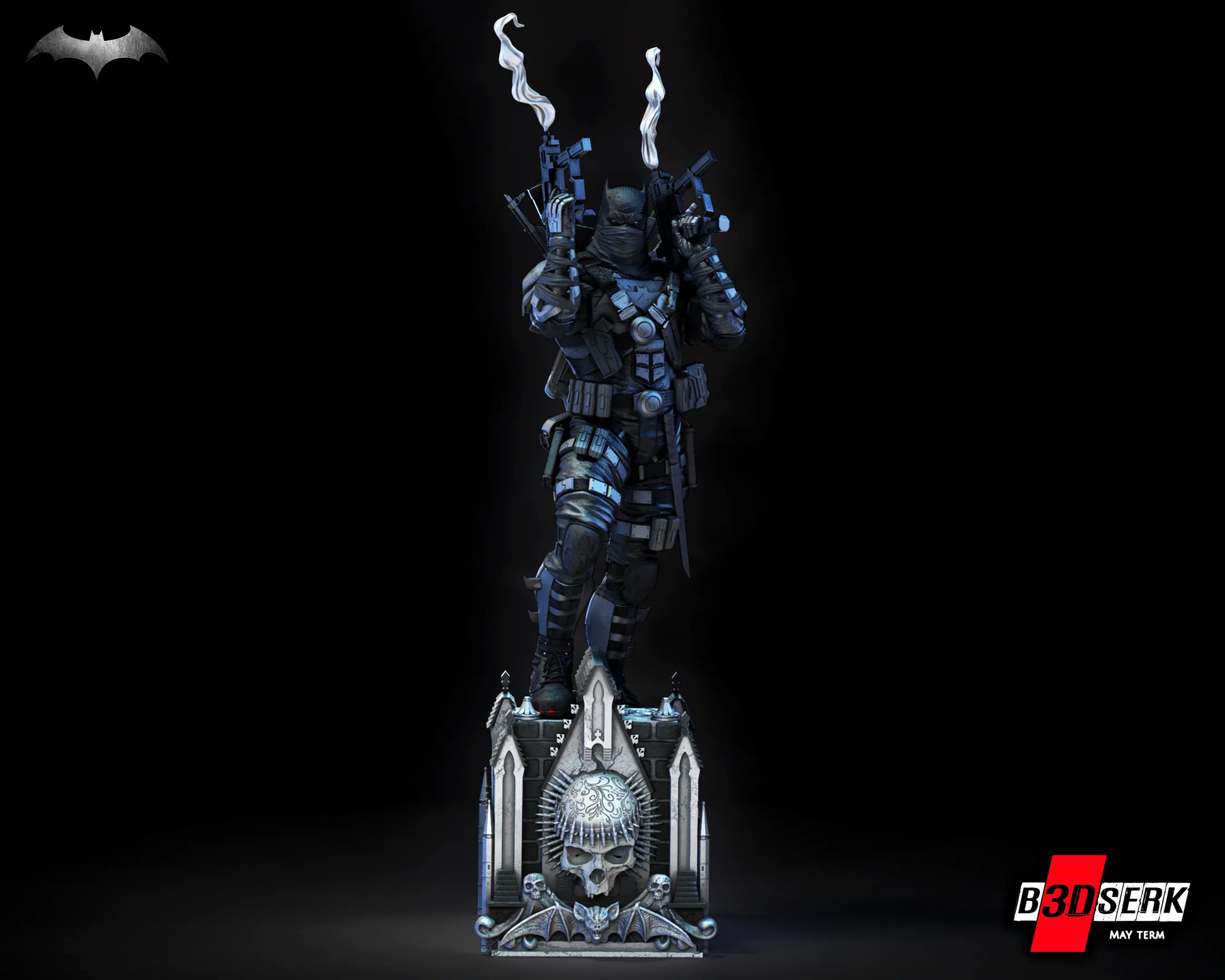 Grimm Knight Figure by B3DSERK 3DHeroFigure