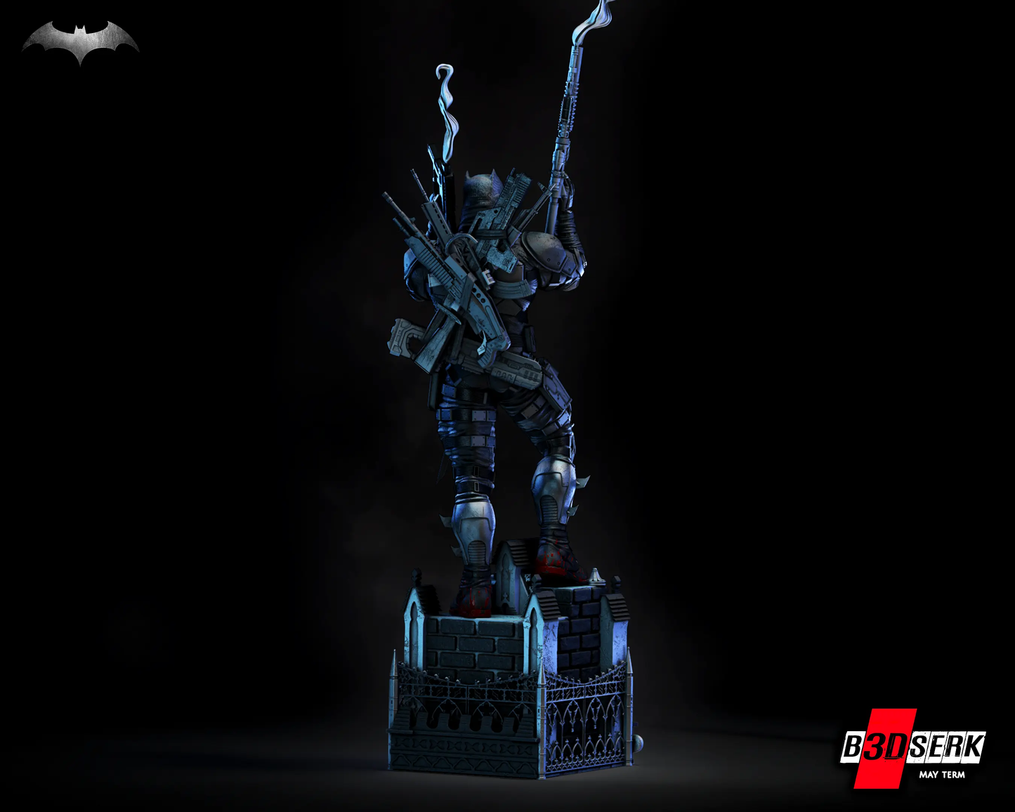 Grimm Knight Figure by B3DSERK 3DHeroFigure