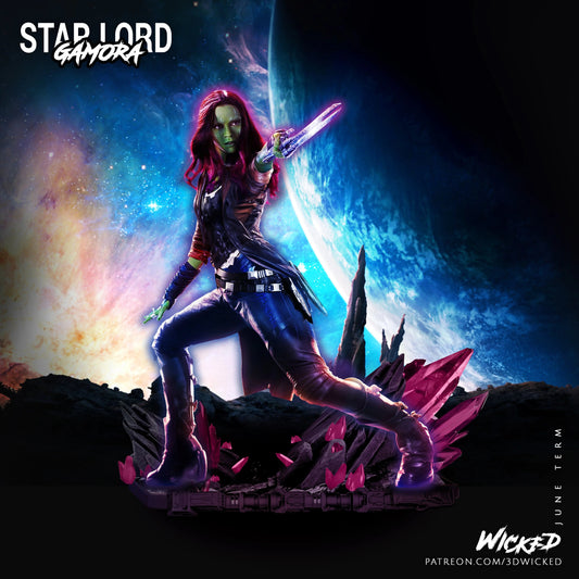 Gamora Figure by Wicked 3DHeroFigure