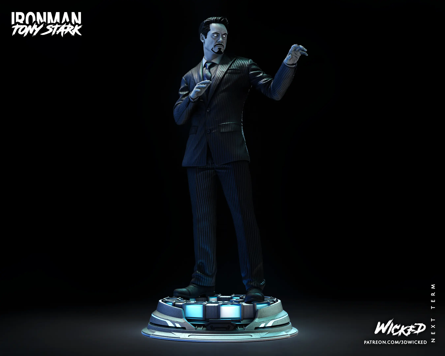 Tony Stark Figure by Wicked 3DHeroFigure