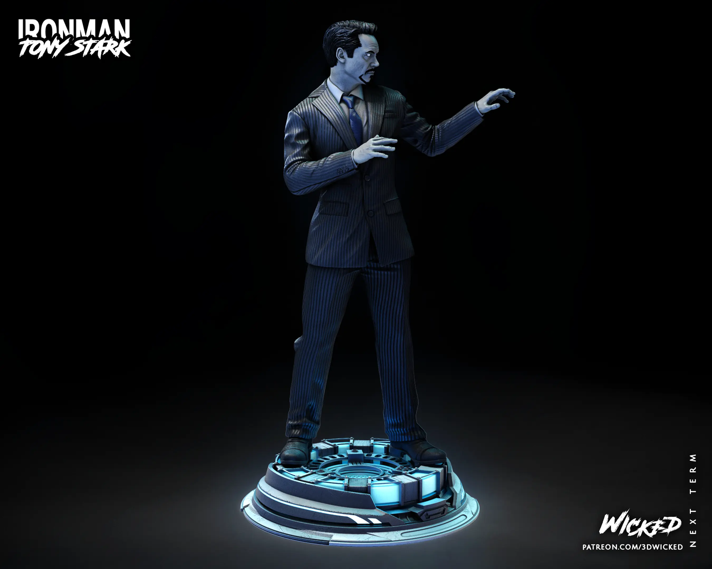 Tony Stark Figure by Wicked 3DHeroFigure