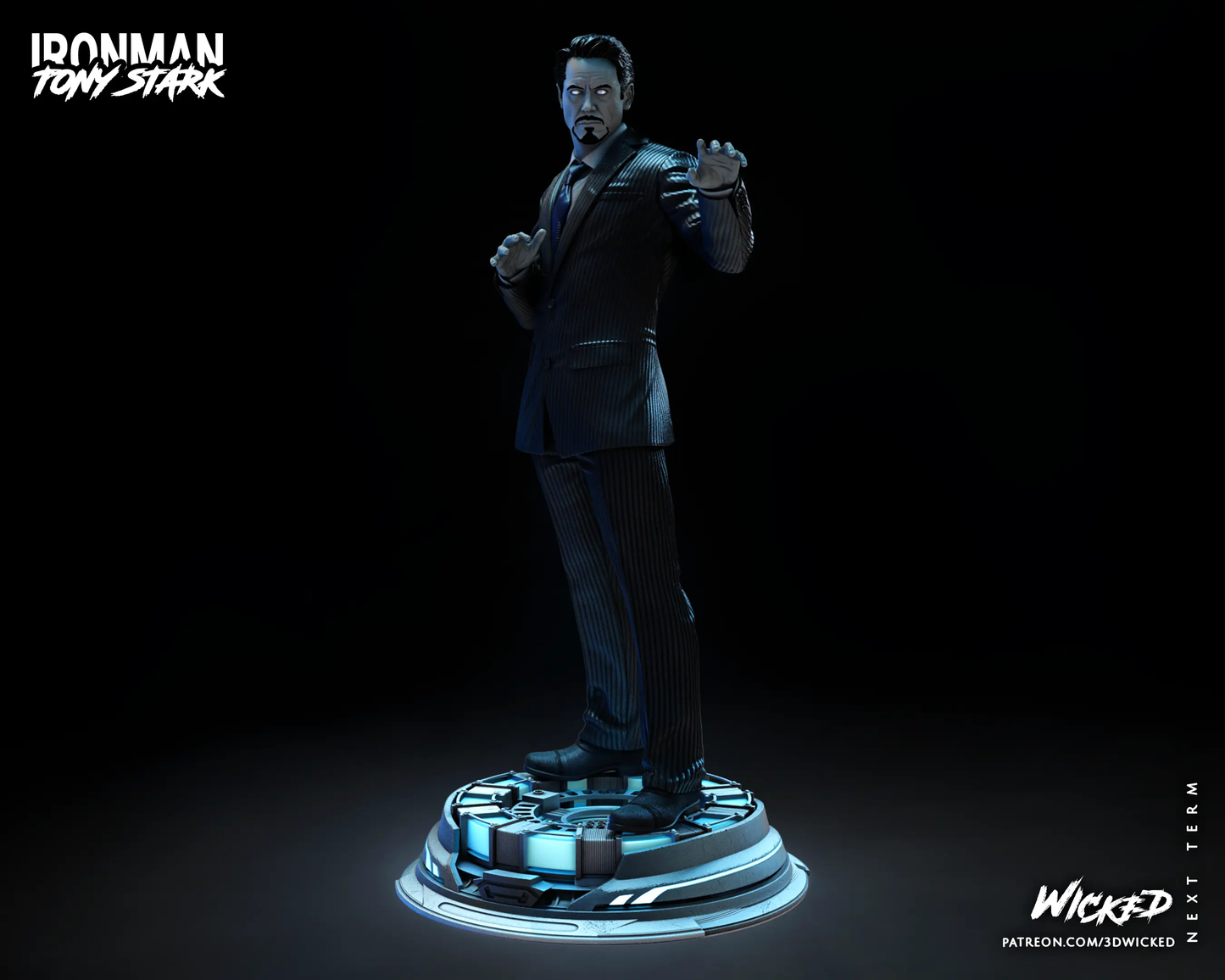 Tony Stark Figure by Wicked 3DHeroFigure