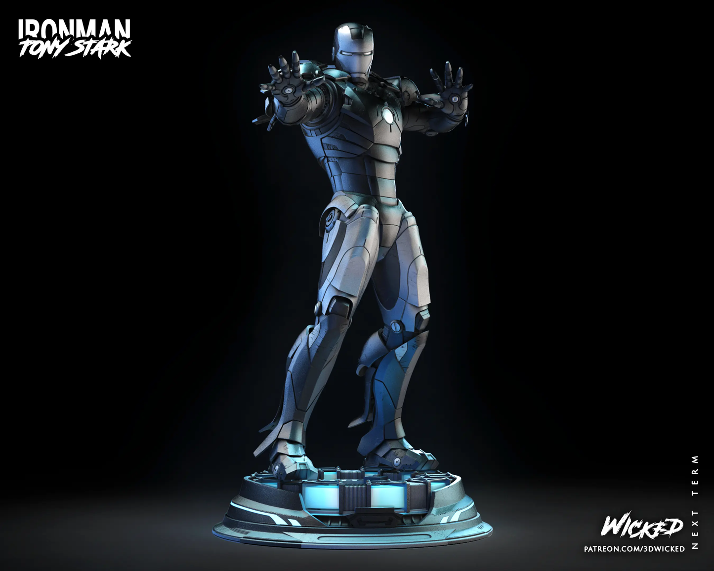 Ironman Figure by Wicked 3DHeroFigure