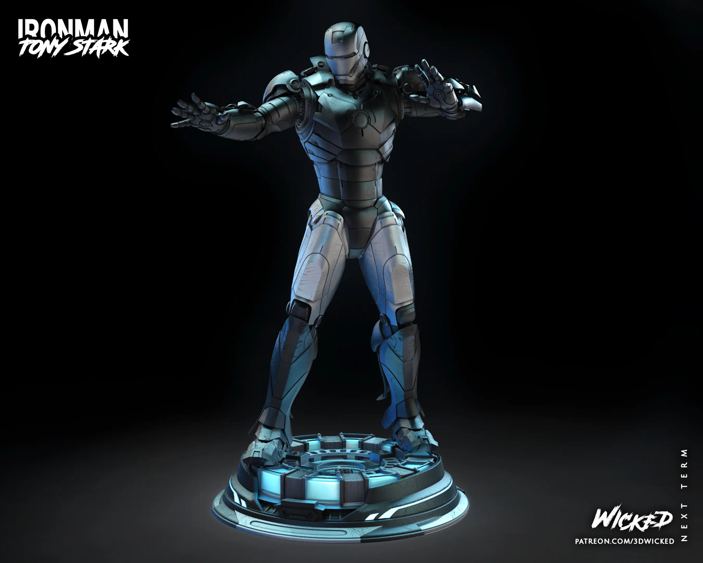 Ironman Figure by Wicked 3DHeroFigure