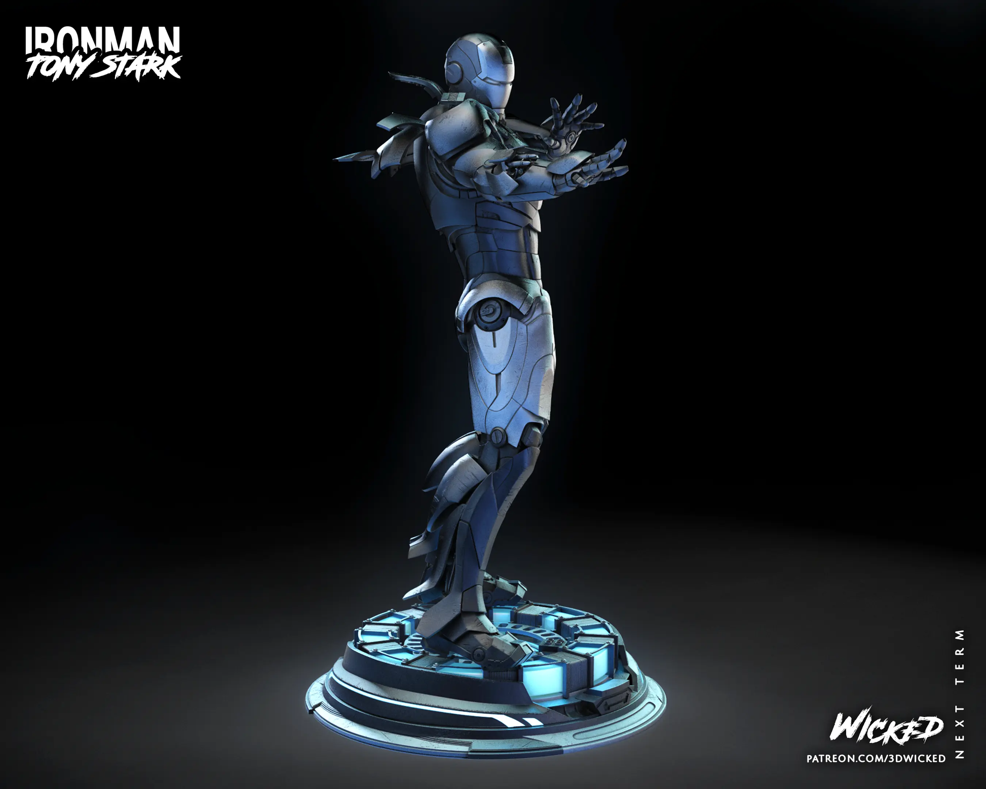 Ironman Figure by Wicked 3DHeroFigure